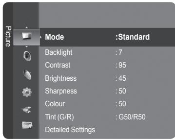 SAMSUNG LE32A466C2M - Viewing the Menus - 2