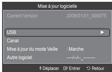 SAMSUNG LE32A466C2M - Mise à jour du logiciel - 3
