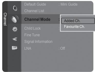 SAMSUNG LE32A466C2M - Setting the Channel Mode - 2