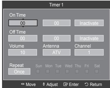 SAMSUNG LE32A466C2M - Switching the Television On and Off Automatically - 3
