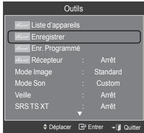 SAMSUNG LE32A466C2M - Si l'enregistreur n'est pas affiché - 1