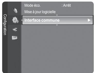 SAMSUNG LE32A466C2M - Sélection du Menu CI (Interface commune) - 1