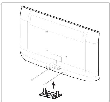 SAMSUNG LE32A466C2M - Installation du support mural - 1