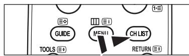 SAMSUNG LE32A466C2M - Press the MENU button. - 4