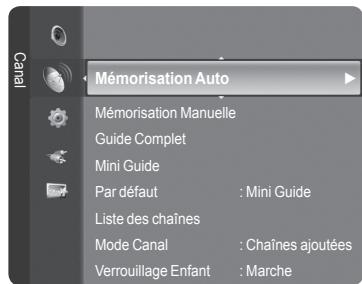 SAMSUNG LE32A466C2M - Mémorisation automatique des canaux - 1