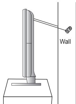 SAMSUNG LE32A466C2M - To avoid the TV from falling: - 3