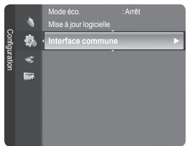 SAMSUNG LE32A466C2M - Visualisation de l'interface commune - 1