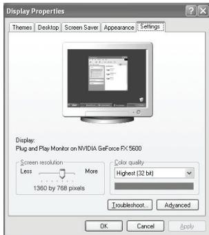 SAMSUNG LE32A466C2M - Configuration de votre logiciel PC (basée sur Windows XP) - 1