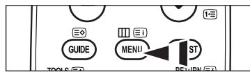 SAMSUNG LE32A466C2M - Viewing the Menus - 1