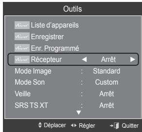 SAMSUNG LE32A466C2M - Ecoute via un récepteur (Home cinéma) - 1