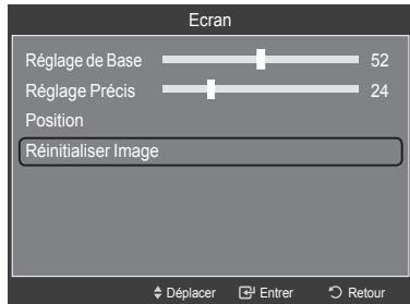SAMSUNG LE32A466C2M - Réinitialiser Image - 6