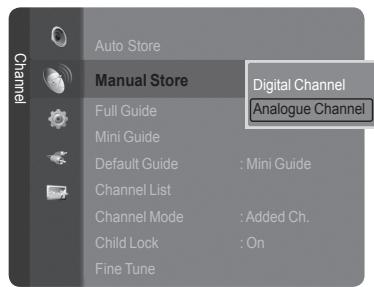 SAMSUNG LE32A466C2M - Analogue Channel - 1