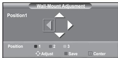 SAMSUNG LE32A466C2M - Moving to the remembered position - 2