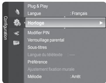 SAMSUNG LE32A466C2M - Réglage du minuteur de mise en veille - 1