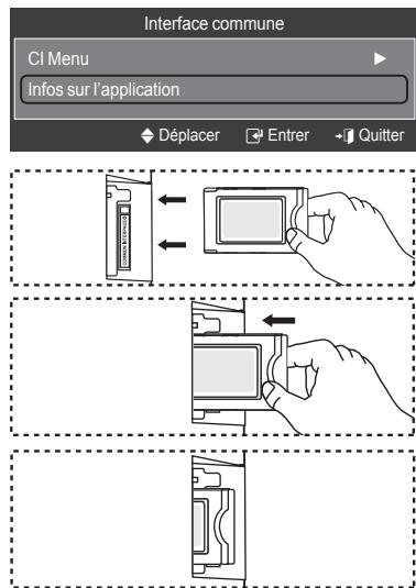SAMSUNG LE32A466C2M - Visualisation de l'interface commune - 2