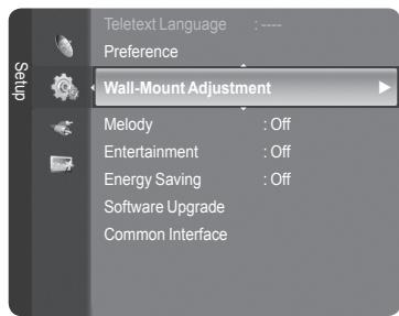 SAMSUNG LE32A466C2M - Entering the menu - 1