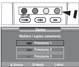 SAMSUNG LE32A553 - Zapamietywanie pozycji - 2