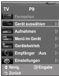 SAMSUNG LE32A553 - Suchen von Anynet+-Geräten und Umschalten zwischen diesen Geräten - 1