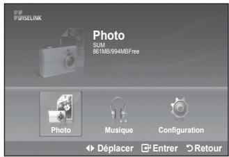 SAMSUNG LE32A553 - Utilisation du menu WiseLink - 3