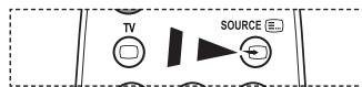 SAMSUNG LE32A553 - Selecting the Source - 3