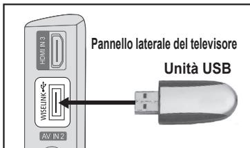 SAMSUNG LE32A553 - Utilizzo della funzione WISELINK - 1