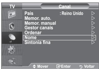 SAMSUNG LE32A553 - Atribuir nomes a canais - 1