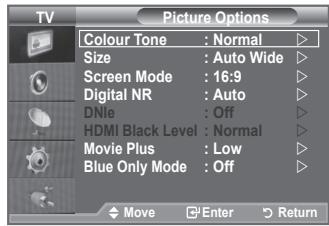 SAMSUNG LE32A553 - Configuring Picture Option - 2