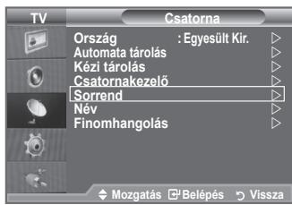SAMSUNG LE32A553 - Ezzel a muvelett modosithatja a tavolt csatornak programszámát. - 1