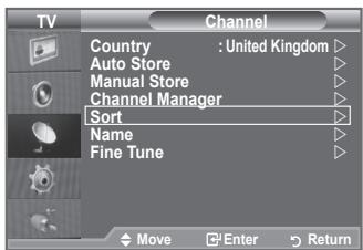 SAMSUNG LE32A553 - Using the Channel Manager, you can conveniently lock or add channels. - 5