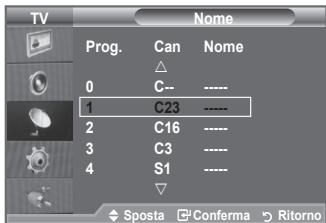 SAMSUNG LE32A553 - Asseg Nazionale di nomi ai canali - 2