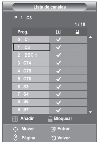 SAMSUNG LE32A553 - Adicc y bloqueo de canales - 3