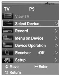 SAMSUNG LE32A553 - Iskanje naprav v systemd Anynet+ in preklapljanje med njimi - 1