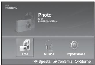 SAMSUNG LE32A553 - Utilizzato del menu WISELINK - 3