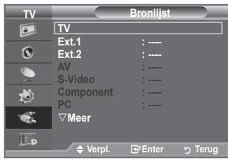 SAMSUNG LE32A553 - De bron selecteren - 2