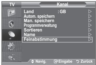 SAMSUNG LE32A553 - Senderfeinabstimmung durchfuhren - 1