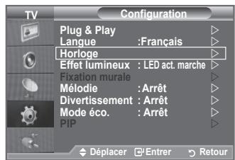 SAMSUNG LE32A553 - Réglage du minuteur de mise en veille - 1