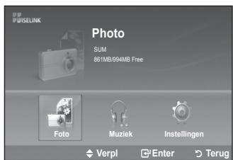 SAMSUNG LE32A553 - Gebruik van het WISELINK Menu - 3
