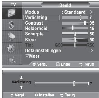 SAMSUNG LE32A553 - De TV heeft verschillende instellungen waarmee u de beeldkwaliteit=kunt regelen. - 1