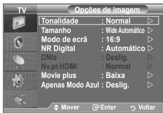 SAMSUNG LE32A553 - Configurar Opções de Imagem - 2