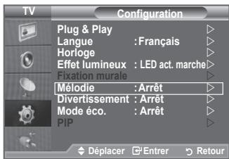 SAMSUNG LE32A553 - Mélodie / Divertissement / Mode éco - 1