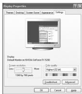 SAMSUNG LE32A553 - Impostazione del software del PC (basato su Windows XP) - 1