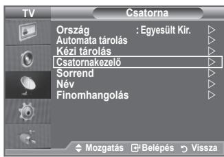SAMSUNG LE32A553 - A Csatornakezelő elemmel kényelmesen zárolhat vagy hozzáadhat csatornákat. - 1
