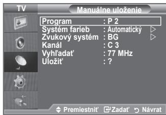 SAMSUNG LE32A553 - Automatické ukladanie kanálov - 2