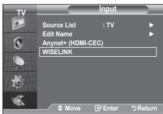 SAMSUNG LE32A553 - Uporaba WISELINK suchena - 1