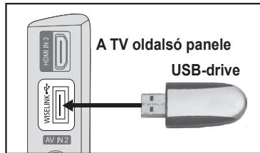 SAMSUNG LE32A553 - A WISELINK funkció használáture - 1