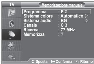SAMSUNG LE32A553 - Memorizzazione automatica dei canali - 2