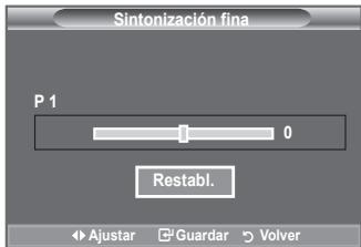 SAMSUNG LE32A553 - Sintonización的女孩 Sintonación de canales - 2