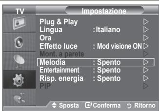 SAMSUNG LE32A553 - Impostazione dell'Effetto luce (in base al modello) - 3