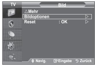 SAMSUNG LE32A553 - Konfigurieren der Bildoptionen - 1