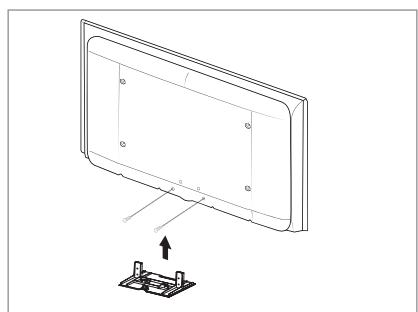 SAMSUNG LE32A553 - Instalowanie wspornika do montazu nasciennego - 1